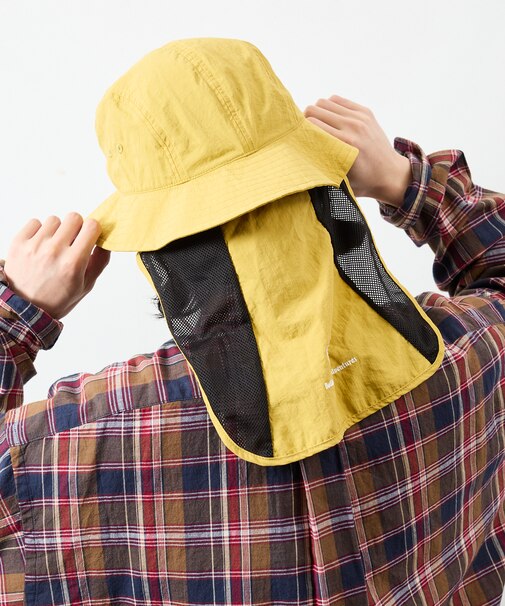NYLON TUSSER SUNSHADE HAT