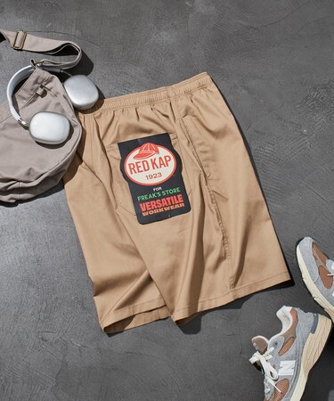 RED KAP × FREAK'S STORE / レッドキャップ 別注 ツイル シェフ イージーショーツ