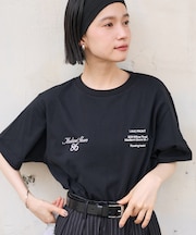 ワンポイント刺繍 ロゴTシャツ