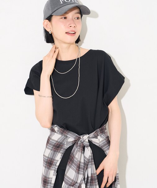 フレンチスリーブTシャツ