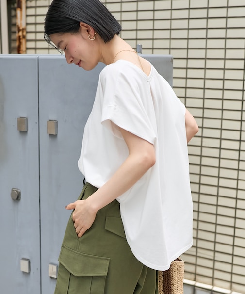 フレンチスリーブTシャツ