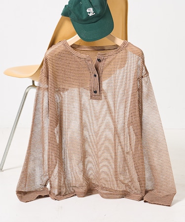 ヘンリーシアーボーダープルオーバー
