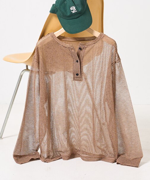 ヘンリーシアーボーダープルオーバー