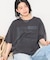 ワントーン ロゴTシャツ