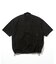 ワイドシルエット オーバーダイ S/S ワークシャツ