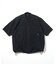 ワイドシルエット オーバーダイ S/S ワークシャツ