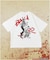 刃牙 「地上最強の親子喧嘩」 プリント クルーネック Tシャツ