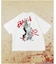 刃牙 「地上最強の親子喧嘩」 プリント クルーネック Tシャツ