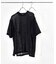 シアーニット＆コットンTシャツ レイヤードセット
