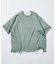 シアーニット＆コットンTシャツ レイヤードセット