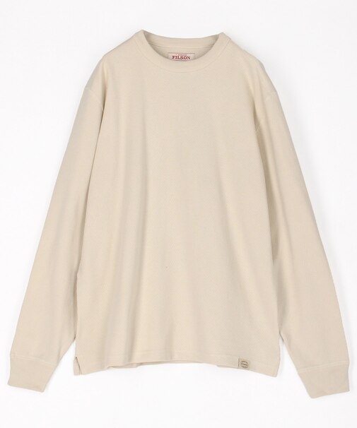 Waffle Knit Thermal Crewneck