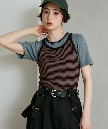 Panel Rib America Sleeve Tank