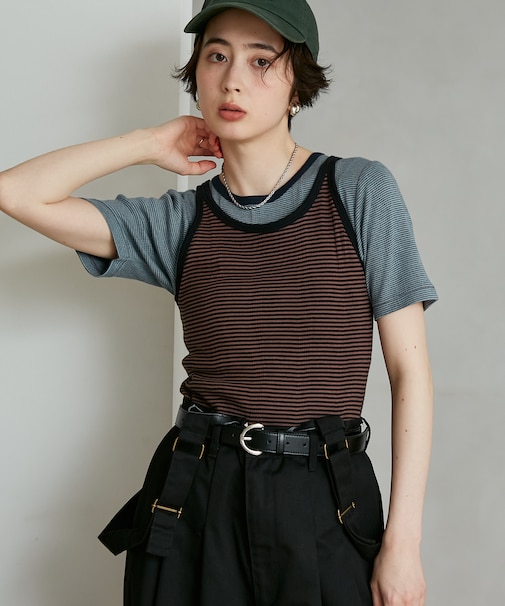Panel Rib America Sleeve Tank