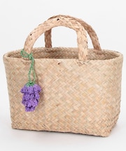 別注 チャーム付き BASIC SEAGRASS TOTE