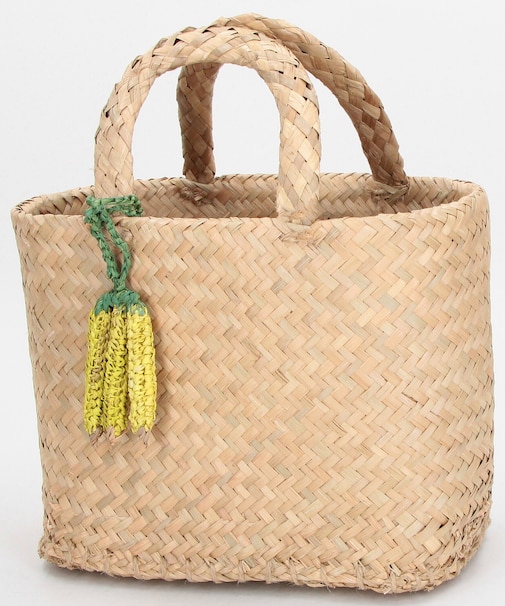 別注 チャーム付き BASIC SEAGRASS TOTE