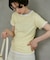 別注 Light Panel Rib Crew Tee