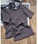 別注 Panel Rib Half Sleeve Tee