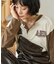 ヘンリーネック フットボール ロゴＴシャツ