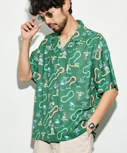 FREAK'S STORE for BEACH & FES / オーシャンパシフィック 別注 HERITAGE ALOHA SHIRT