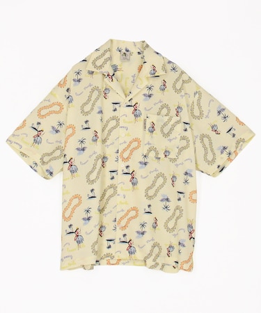 FREAK'S STORE for BEACH & FES / オーシャンパシフィック 別注 HERITAGE ALOHA SHIRT