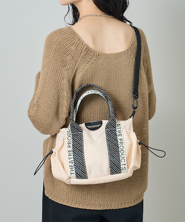 ドット ジャガードテープ ナイロン 2WAY ショルダーバッグ