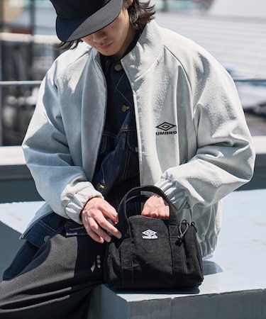 umbro × FREAK'S STORE 別注 コーデュロイ ボストンミニバッグ