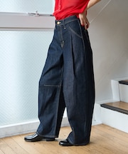 別注 TUCK CURVE WIDE DENIM