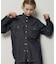別注 FRILL COLLAR DENIM SHIRTS