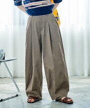 バレル タックパンツ