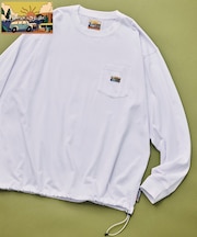 FREAK'S STORE for BEACH & FES リラックスフィット ワンポイントロゴ スピンドル ロングスリーブTシャツ