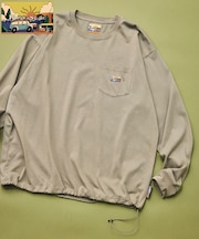 FREAK'S STORE for BEACH & FES リラックスフィット ワンポイントロゴ スピンドル ロングスリーブTシャツ
