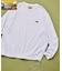 FREAK'S STORE for BEACH & FES リラックスフィット ワンポイントロゴ スピンドル ヘンリーネック ロングスリーブTシャツ