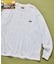 FREAK'S STORE for BEACH & FES リラックスフィット ワンポイントロゴ スピンドル ヘンリーネック ロングスリーブTシャツ