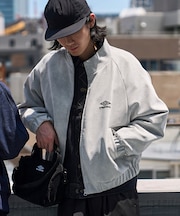 umbro × FREAK'S STORE 別注 ブラッシュド スタンドカラー ブルゾン