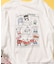 ”HAPIDANBUI” 目隠しコミック柄 プリントTシャツ