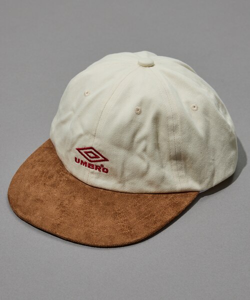 umbro × FREAK'S STORE 別注 2トーン フラットバイザー キャップ 【新