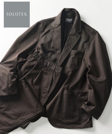 リラックスフィット 2Bジャケット セットアップ Fabric by SOLOTEX(R)