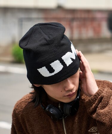 umbro × FREAK'S STORE 別注 ジャカード ロゴ ビーニー