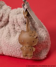 ”HELLO KITTY'レザレット マスコット チャーム