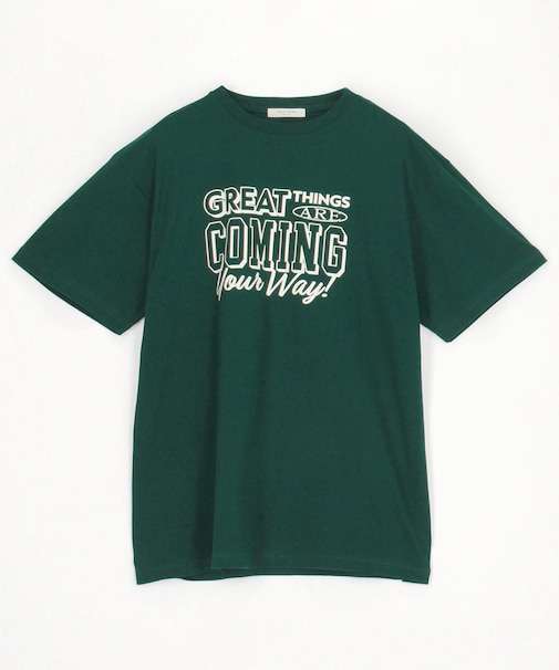 メッセージ ロゴTシャツ(Great Things)
