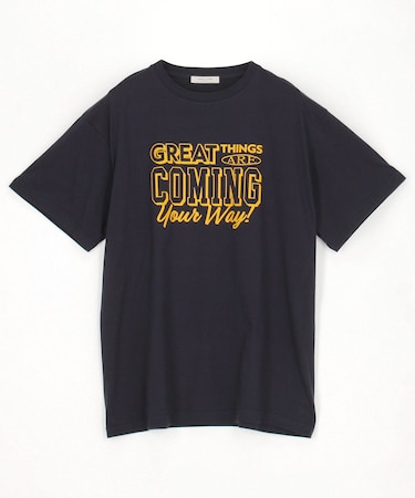メッセージ ロゴTシャツ(Great Things)