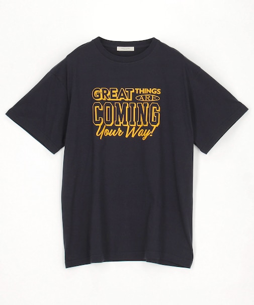 メッセージ ロゴTシャツ(Great Things)