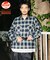 RED KAP × FREAK'S STORE 別注 クロップド フランネル ロングスリーブ ワークシャツ