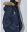 別注 Fur Hoodie Nylon Jacket