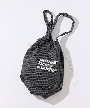 BetterDays studio × FREAK'S STORE ドローストリング リップストップ トートバッグ