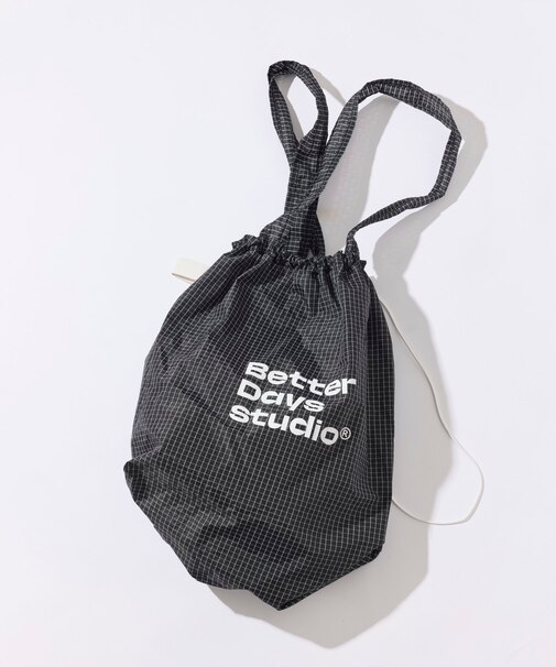 BetterDays studio × FREAK'S STORE ドローストリング リップストップ トートバッグ