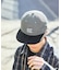 BetterDays studio × FREAK'S STORE 2トーン フラットバイザー チェック キャップ