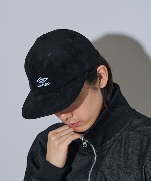 umbro × FREAK'S STORE 別注 ブラッシュド フラットバイザー キャップ
