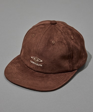 umbro × FREAK'S STORE 別注 ブラッシュド フラットバイザー キャップ