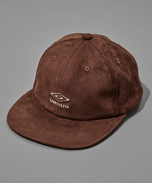 umbro × FREAK'S STORE 別注 ブラッシュド フラットバイザー キャップ